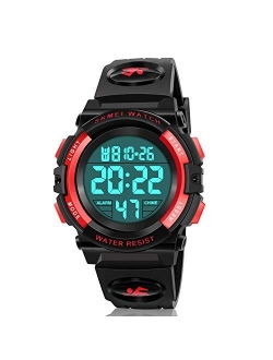 ATIMO LED 50M Waterproof Sports Digital Watch for Kids - Kids Gifts