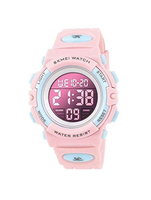 Boys Watch Digital Sports Waterproof Electronic Childrens Kids Watches Alarm Clock 12/24 H Stopwatch Calendar Boy Girl Wristwatch