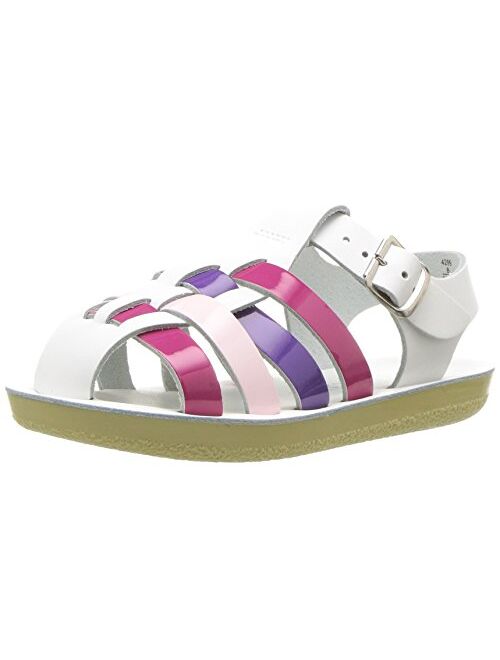 Salt Water Sandals by Hoy Shoes Baby Girl's Sun-San - Sailors (Infant/Toddler)