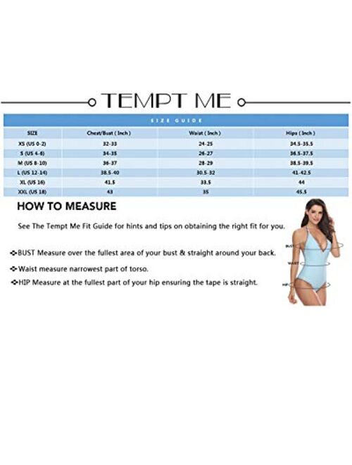 Tempt Me Women Tankini Swimsuit Racerback Tummy Control Top with Shorts Two Piece Bathing Suit