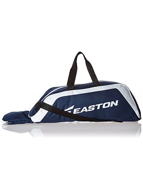 EASTON E100T Youth Bat & Equipment Tote Bag, 2021, Baseball Softball, 2 Bat Compartment, Main Gear Compartment, Fence Hook, Shoulder And 2 Handle Straps