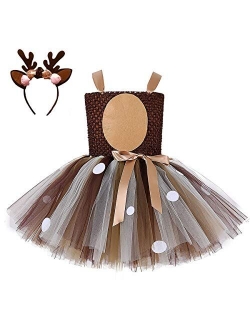 Flower Unicorn Costume for Girls Pageant Princess Tutu Party Dresses