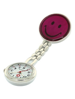 Silicone Pocket Brooch Clip Fob Medical Nurse Watch Pocket Clock Gift for Hospital Doctors Nursing Timepiece