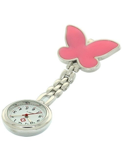 Silicone Pocket Brooch Clip Fob Medical Nurse Watch Pocket Clock Gift for Hospital Doctors Nursing Timepiece