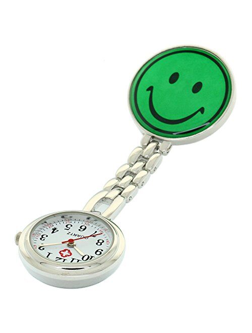 Silicone Pocket Brooch Clip Fob Medical Nurse Watch Pocket Clock Gift for Hospital Doctors Nursing Timepiece