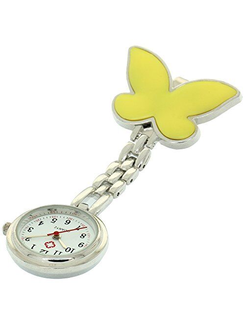 Silicone Pocket Brooch Clip Fob Medical Nurse Watch Pocket Clock Gift for Hospital Doctors Nursing Timepiece