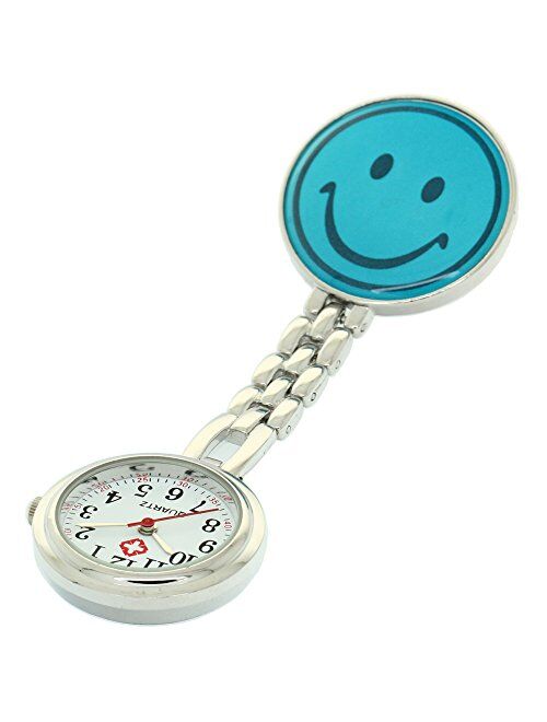 Silicone Pocket Brooch Clip Fob Medical Nurse Watch Pocket Clock Gift for Hospital Doctors Nursing Timepiece