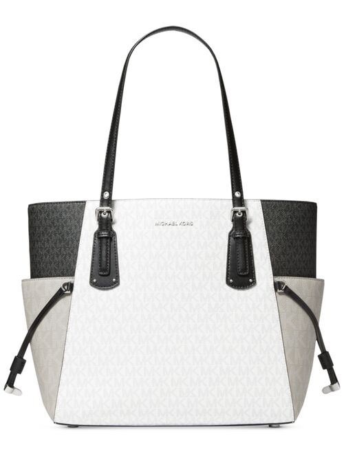 Michael Kors Signature Voyager East West Tote