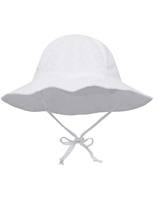 SimpliKids UPF 50+ UV Ray Sun Protection Wide Brim Baby Sun Hat