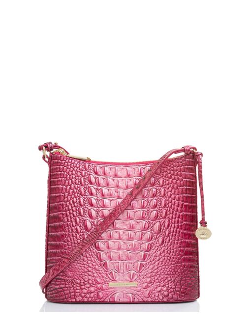 Katie Melbourne Embossed Leather Crossbody