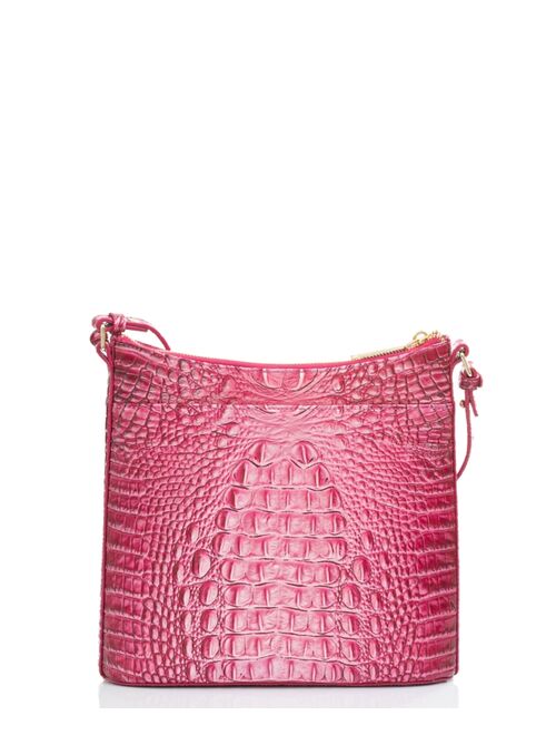 Katie Melbourne Embossed Leather Crossbody