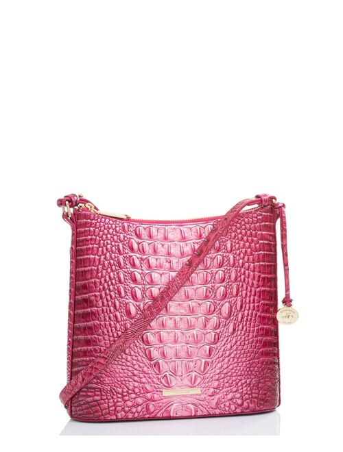 Katie Melbourne Embossed Leather Crossbody