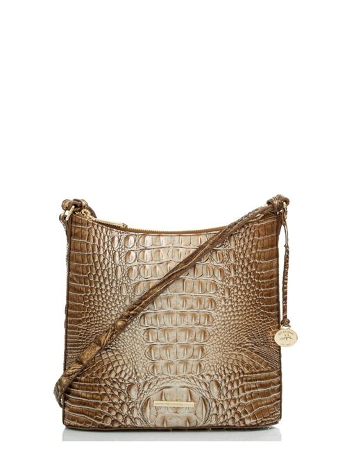 Katie Melbourne Embossed Leather Crossbody