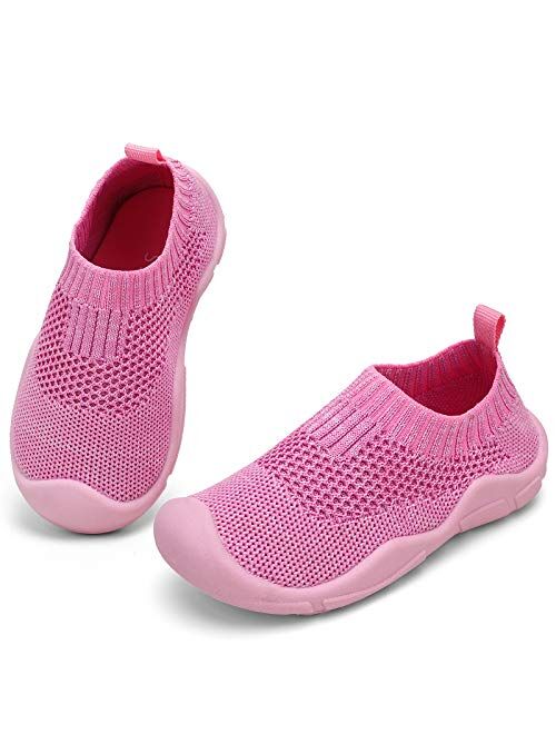 STQ Toddler Boys & Girls Sneakers for Kids Athletic Tennis Walking Running Shoes