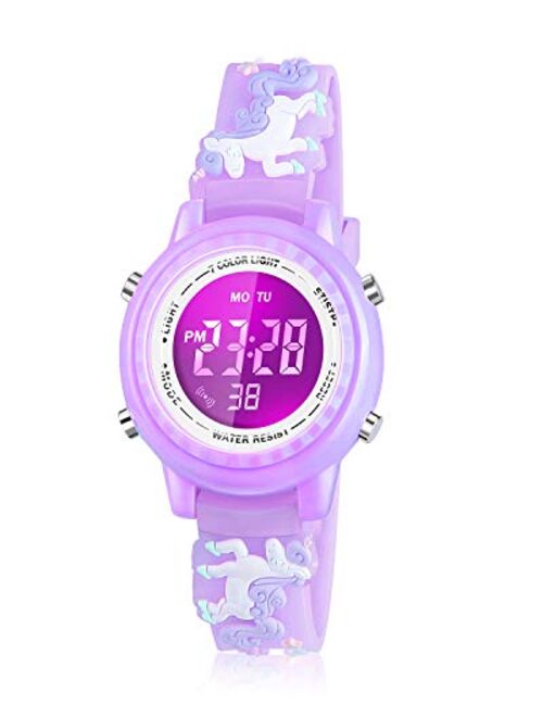 Dodosky 3D Cartoon Waterproof Watches for Kids - Kids Gifts