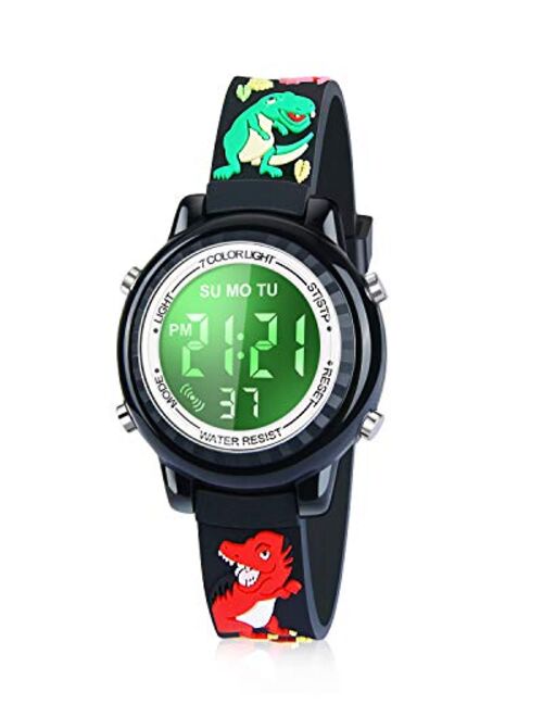 Dodosky 3D Cartoon Waterproof Watches for Kids - Kids Gifts