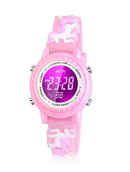 Dodosky 3D Cartoon Waterproof Watches for Kids - Kids Gifts