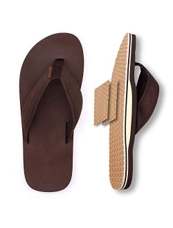 Men Flip Flop Arch Support Yoga Slides Quick Dry Sandals