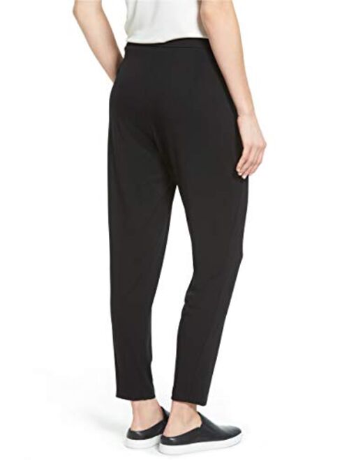 Eileen Fisher Slim Ankle Slouchy Pants