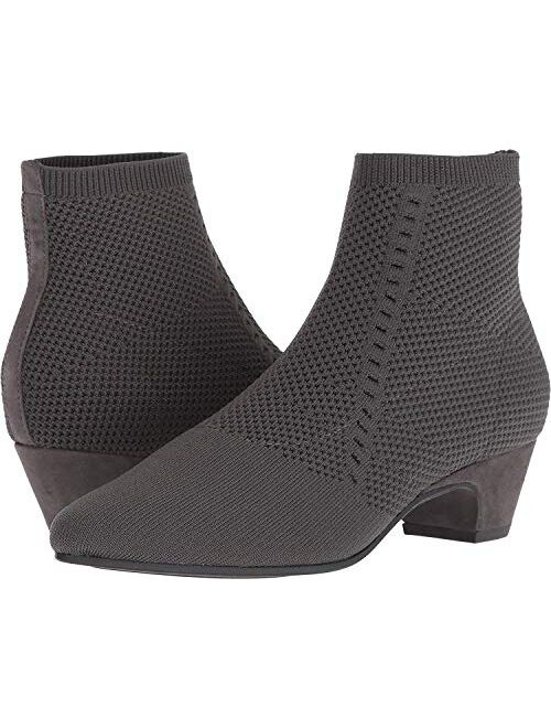 Eileen Fisher Women's Purl Knit Low-Heel Booties