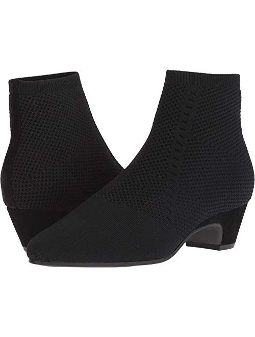 Eileen Fisher Women's Purl Knit Low-Heel Booties