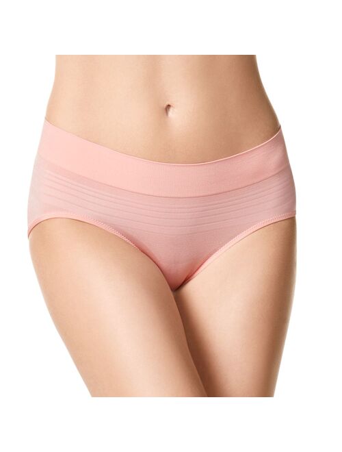 Warner's No Pinching No Problem Seamless Striped Hipster Panty RU0501P