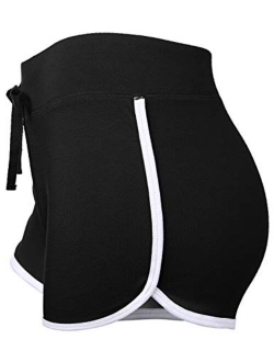 Comfortable Active Fitted Stretchy Yoga Gym Mini Shorts