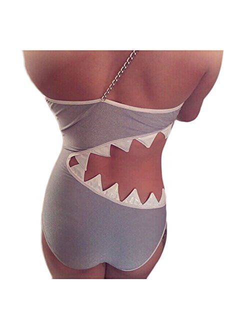 WeeH One Piece Swimsuit for Women Sexy Summer Holiday Bikini Swimwear Pool Beach