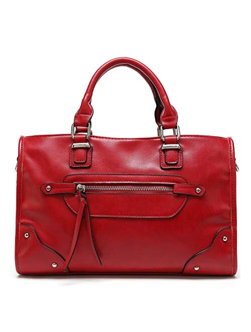 Scarleton Classic Accent Studded Satchel H2073