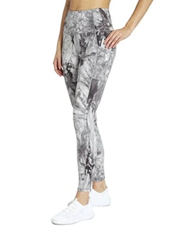 India Ink Blue 25'' Marble Cyndi Crop Legging - Women