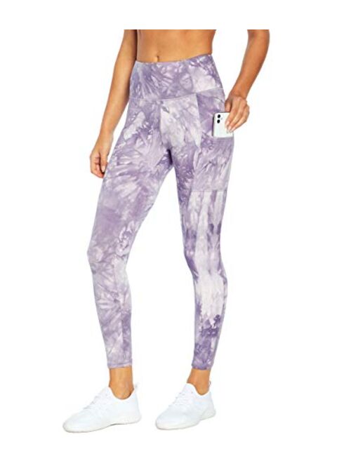 India Ink Blue 25'' Marble Cyndi Crop Legging - Women