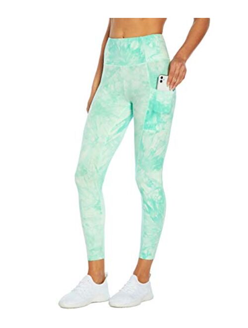 India Ink Blue 25'' Marble Cyndi Crop Legging - Women