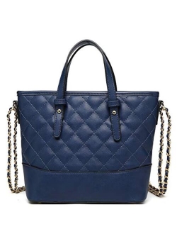 Chic Quilted Satchel Shoulder Bag H2071A