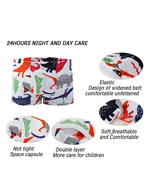 Boys Boxer Briefs Shorts Cotton Baby Toddler Underwear for Kids Boy 6/8 Pack