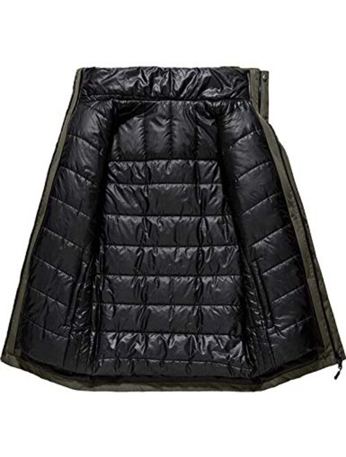 GEMYSE Men's Waterproof 3-in-1 Ski Snow Jacket Puffer Liner Insulated Winter Coat