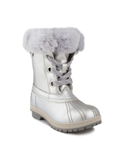 Womens Cold Weather Waterproof Snow Boots