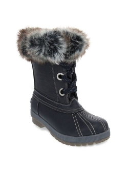 Womens Cold Weather Waterproof Snow Boots