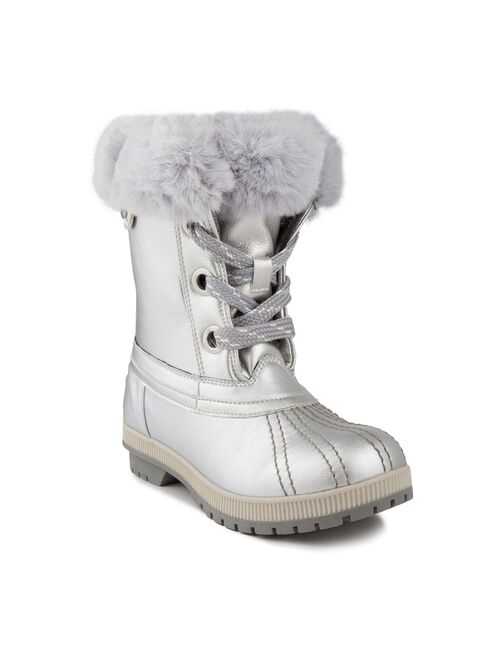 LONDON FOG Womens Cold Weather Waterproof Snow Boots