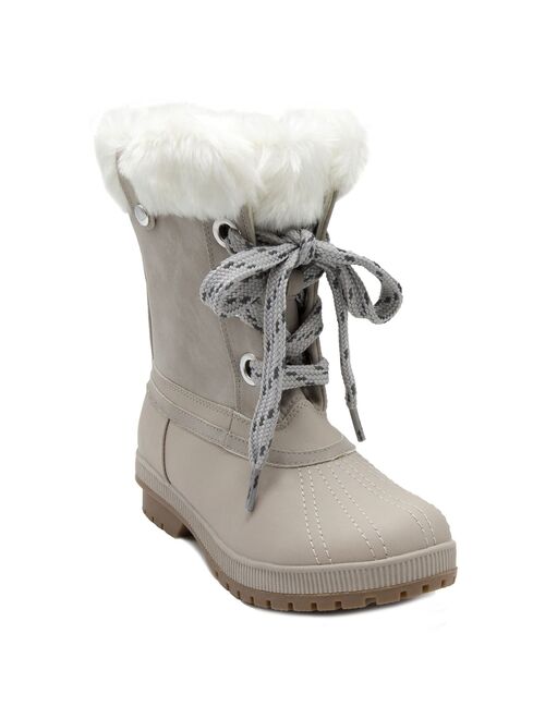 LONDON FOG Womens Cold Weather Waterproof Snow Boots