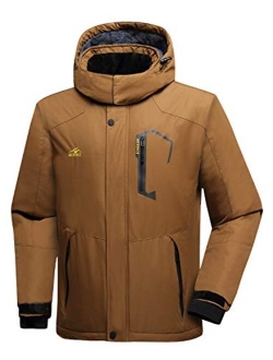 Men's Mountain Waterproof Ski Jacket Windproof Rain Jacket