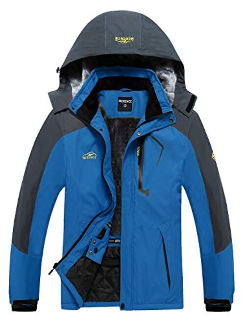 Men's Mountain Waterproof Ski Jacket Windproof Rain Jacket