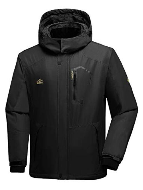 Men's Mountain Waterproof Ski Jacket Windproof Rain Jacket