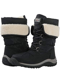 Women's Faux Fur Lined Winter Snow Boots