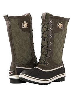 Women's Mid Calf Winter Snow Boots