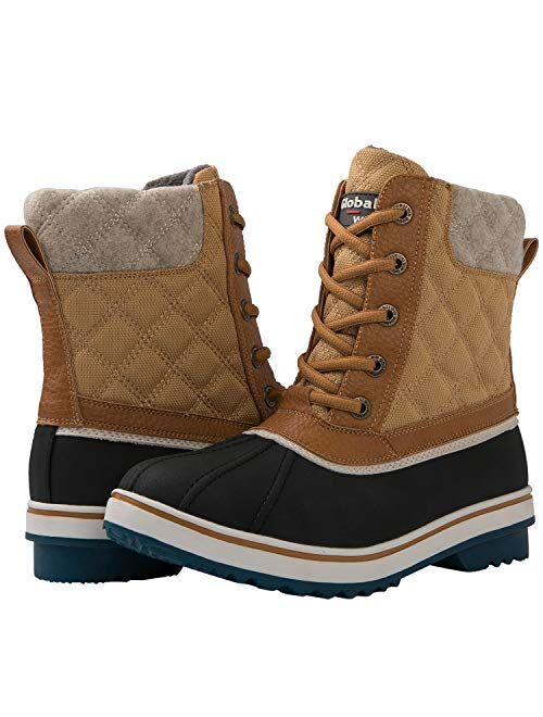 GLOBALWIN Women's Winter Ankle Snow Boots