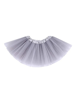 Baby Tutu Skirt, Infant Tutus, 5 Layers Tulle Dress Up for Baby Girls & Toddlers