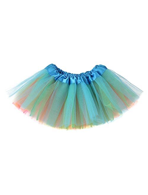 Baby Tutu Skirt, Infant Tutus, 5 Layers Tulle Dress Up for Baby Girls & Toddlers