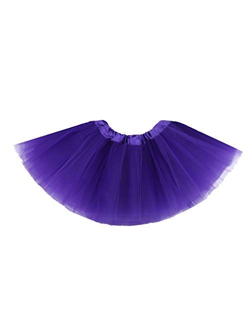 Baby Tutu Skirt, Infant Tutus, 5 Layers Tulle Dress Up for Baby Girls & Toddlers