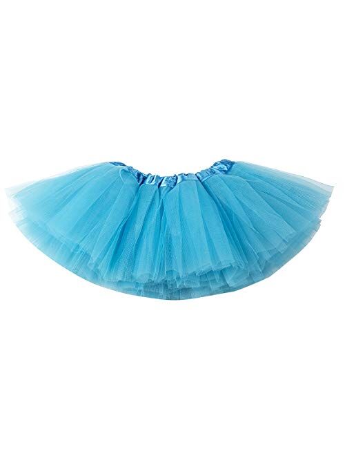 Baby Tutu Skirt, Infant Tutus, 5 Layers Tulle Dress Up for Baby Girls & Toddlers