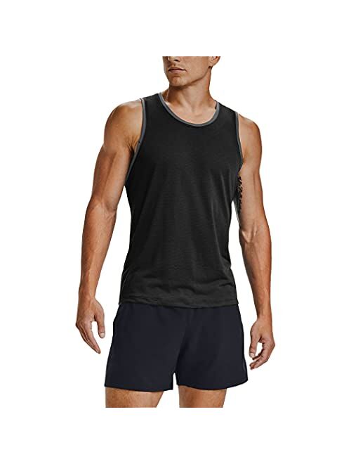 COOFANDY Men's Workout Tank Tops 3 Pack Gym Shirts Muscle Tee Bodybuilding Fitness Sleeveless T Shirts